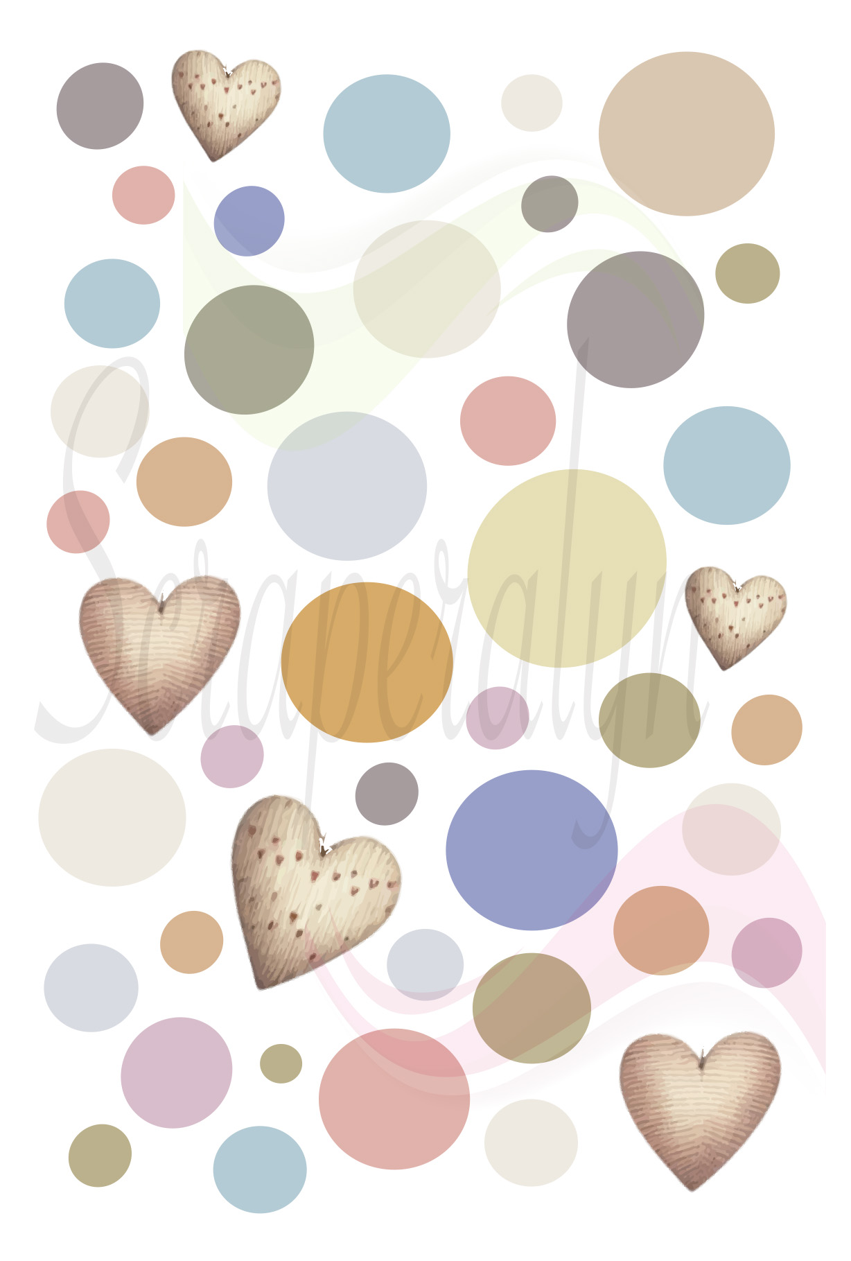 Stickers Boho Bloom enamels