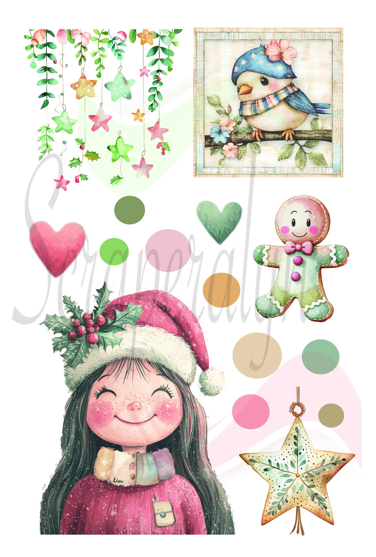 Stickers Essence of Christmas 3