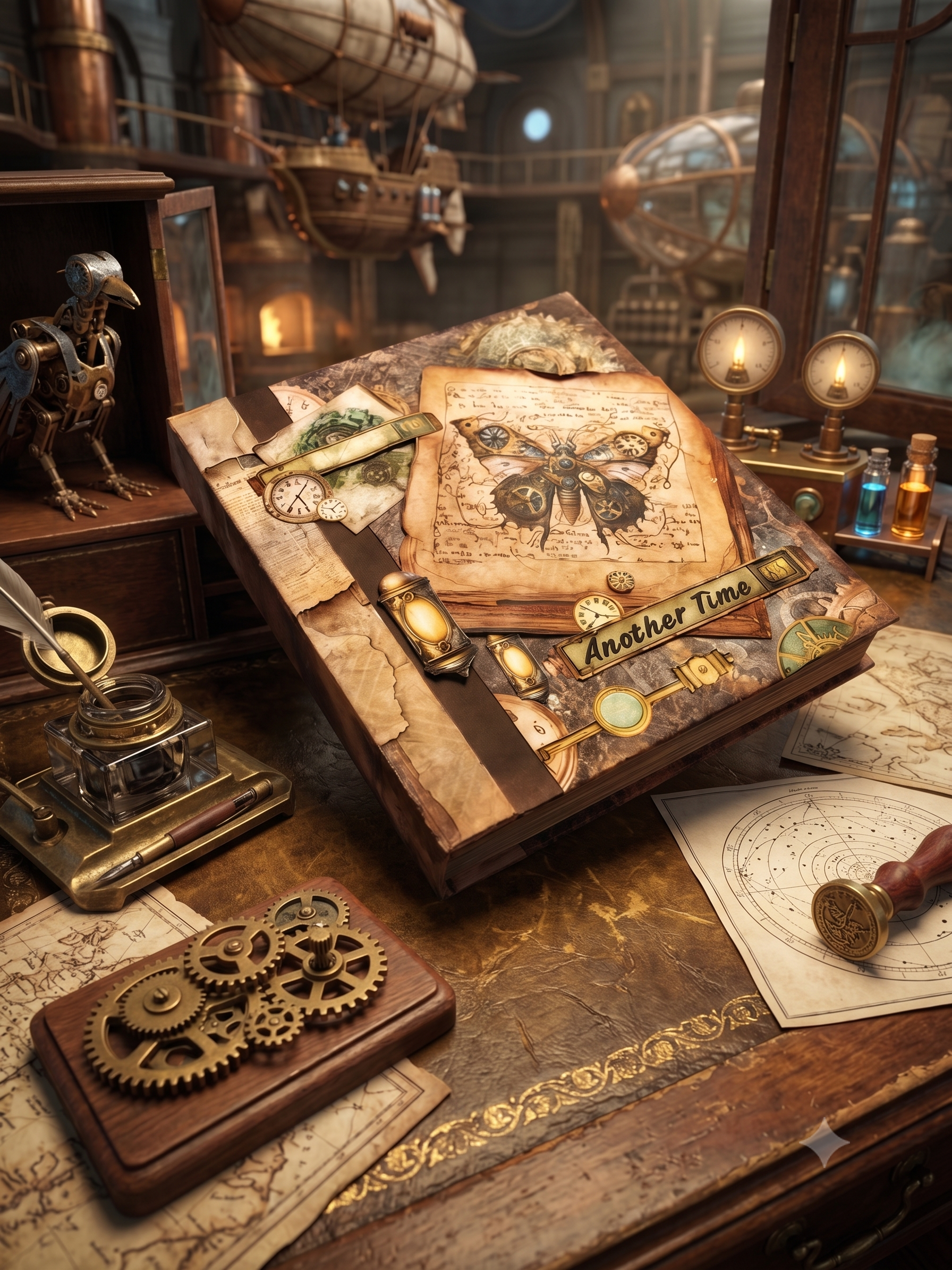 Caja-Álbum con Diorama 10D & Secretos "Another Time"