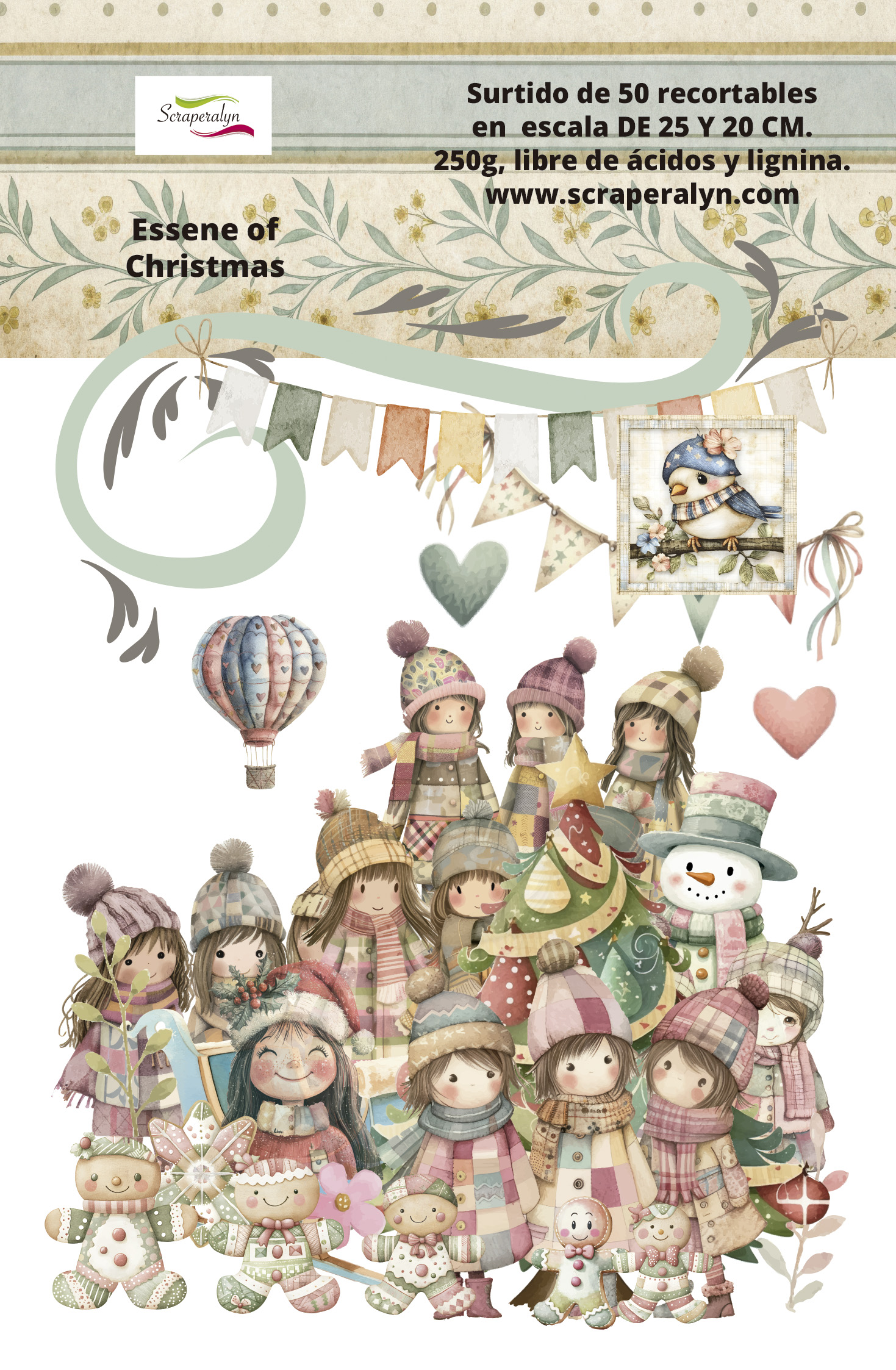 New Die Cuts Essence of Christmas